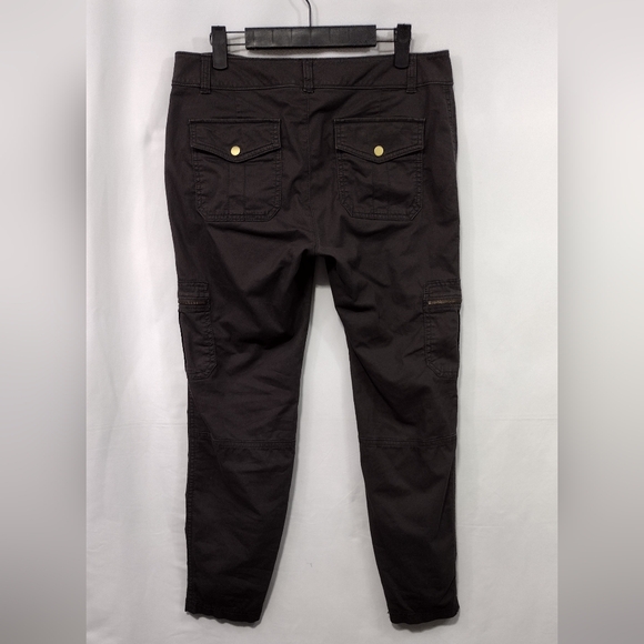 Athleta Cargo Pants Women's 8 Gray Casual Retro 90s Y2K Utility Sporty Outdoor - Picture 5 of 8